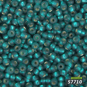 Бісер чеський №320m/57710m, Смарагдовий, Блискучий матовий, 10/0 (BIS-059020)