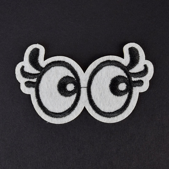 Термоаппликация, Глаза, 7,5х4,5 см (APL-060128) Термоаппликация, Глаза, 7,5х4,5 см (APL-060128)