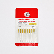 Голки HARP NEEDLES №80/12 для побутових швейних машин, 10 шт (SEW-060241)