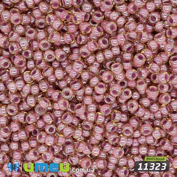 Бісер чеський №971/11323, Рожевий, Хамелеон, 10/0 (BIS-043917)