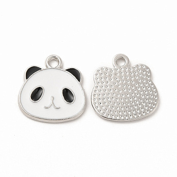 Підвіска метал. Панда, 16х15,5 мм, Темне срібло (POD-053627)