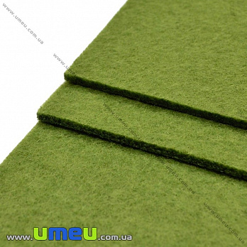 Фетр 2 мм, 20х30 см, 243 Оливковий (FLT-027424)