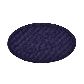 Термоаплікація Nike, 6х3,5 см, Синя (APL-053346)