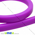 Основа для браслета Regaliz из эко силикона, Фиолетовая, 10х6мм, 20 cм, 1 шт (OSN-012544)