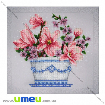 Схема для виш. бісером VDV, Квітковий етюд Т-805, 27,5х26 см (SXM-029323)
