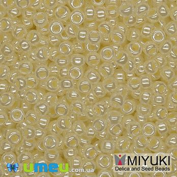 Бісер японський Miyuki круглий RR 11/0 №527, Кремовий (BIS-045636)