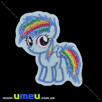 Термоаплікація дитяча Поні, 7х5,5 см (APL-035169)