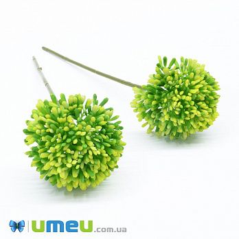 Квітка часнику, 65х50 мм, Жовта (DIF-044691)