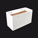 Сборная картонная коробка Прямоугольная, 16х10х7 см, Белая (UPK-060264)