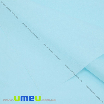 Бумага тишью, Голубая светлая, 65х50 см, 1 лист (UPK-032753)