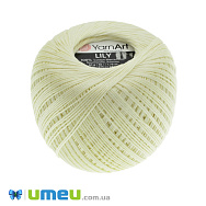 Пряжа YarnArt Lily 50 г, 225 м, Кремова 326 (YAR-038403)