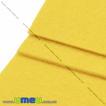 Фетр 2 мм, 30х30 см, 204 Жовтий (FLT-011580)
