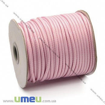 Полиэстеровый шнур, Розовый, 3,0 мм, 1 м (LEN-008157)