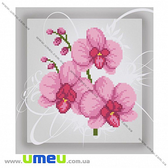 Схема для виш. бісером VDV, Орхідея Т-994, 19х18 см (SXM-029364)