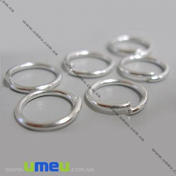 [Архів] Колечка, Світле срібло, 4 мм, товщина 0,7 мм (PIN-003246)