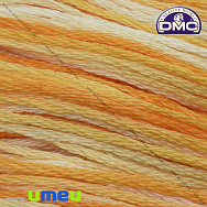 Мулине DMC 0090 Меланж желтый (DMC-034245)