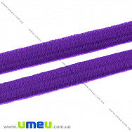 Резинка плоска 10 мм, Фіолетова, 1 м (LEN-028584)