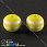 /p2296-busina-plastikovaya-kruglaya-polosataya-8-mm-zheltaya/