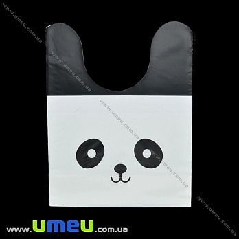 Подарунковий пакетик Панда, 20х14 см, Білий (UPK-023431)