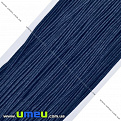 Сутажный шнур, 3 мм, Синий темный, 1 м (LEN-010975)