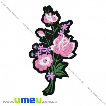 Термоаплікація Квіти, 11х5,5 см (APL-027106)