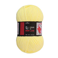 Пряжа Premium Yarn Baby Love 100 г, 120 м, Жовта 302 (YAR-055998)