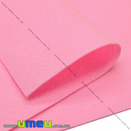Фетр м'який 1,3 мм, 30х30 см, Рожевий (FLT-019489)