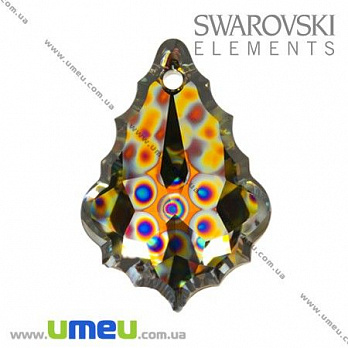 [Архів] Підвіска Swarovski 6091 Peacock Eye, 38х26 мм, Крапля (POD-005622)