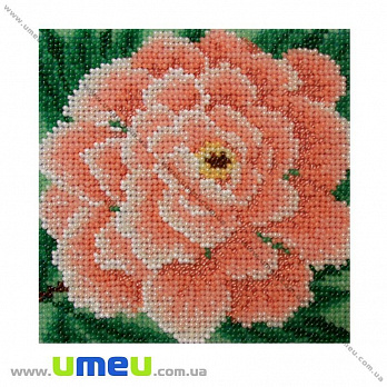 Схема для виш. бісером VDV, Півонія Т-373, 12х12 см (SXM-029250)