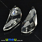 Підвіска скляна Crystallized 6150, Crystal, 30х13 мм, Крило Пегаса (POD-000569)