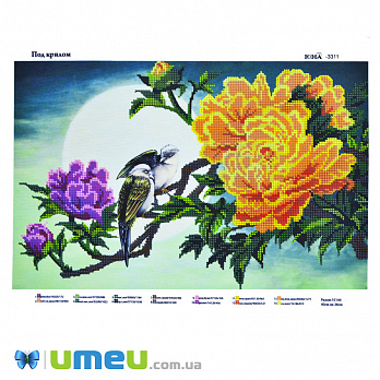 Схема для выш. бісером, Юма, Під крилом, 39х26 см (UPK-048500)