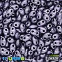 Бисер чешский Twin (Твин) №28928, 2,5х5 мм, Фиолетовый перламутровый (BIS-026286)