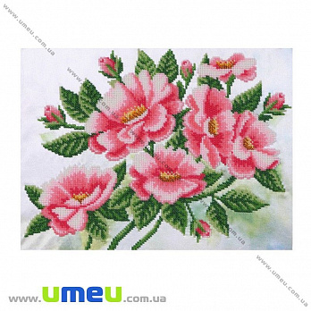 Схема для виш. бісером VDV, Шипшина Т-411, 33х24 см (SXM-029259)