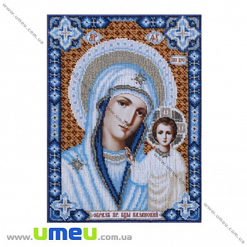 Схема для виш. бісером VDV, Ікона Казанська Т-457, 30х21 см (SXM-029403)