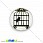 /p13671-kaboshon-stekl-s-printom-ptichka-18-mm-krugliy/
