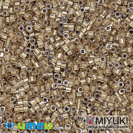 Бісер японський Miyuki Delica Cut 11/0 DBC0907, Золотистий, 3 г (BIS-040110)