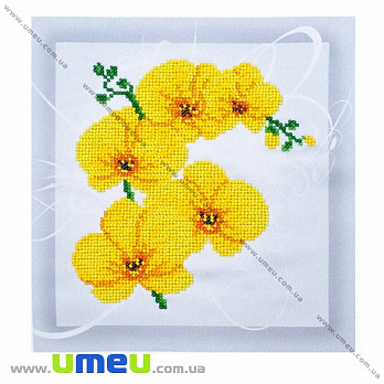 Схема для виш. бісером VDV, Орхідея Т-993, 19х18 см (SXM-029363)