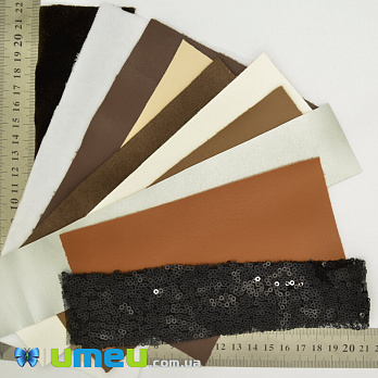 Набор тканей, Серебристо-коричневый, 1 набор (LTH-042063)