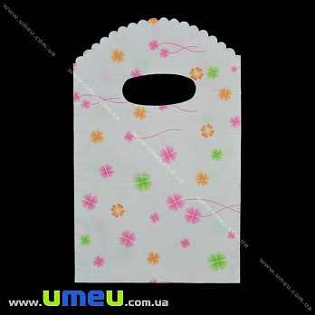 Подарунковий пакетик, 19х12 см, Білий (UPK-012338)