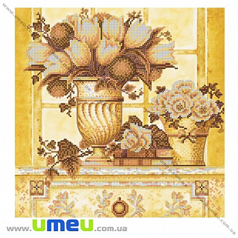 Схема для выш. бисером на холсте Абрис Арт, Полевые цветы, 30х30 см, 1 шт (SXM-027941)