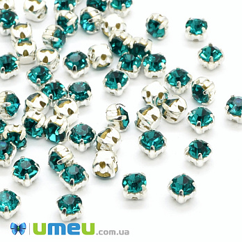 Шатоны круглые 3,4 мм, Светлое серебро, Бирюзовые (KAB-052230) Шатоны круглые 3,4 мм, Светлое серебро, Бирюзовые (KAB-052230)