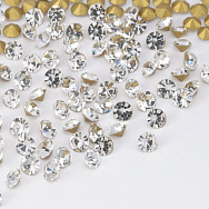 Стразы конусные SS8 (2,4 мм), Белые (STR-061275)