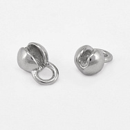 Калоти, 6х4х3,5 мм, Латунь з покриттям Родій (STL-062257)