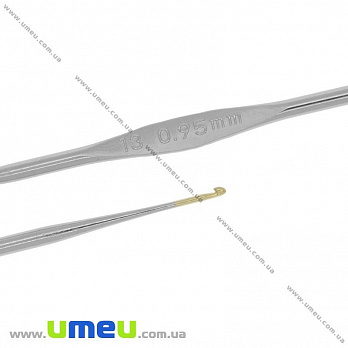 Крючок для вязания стальной Tulip (Япония), 0,95 мм, 1 шт (YAR-023451)