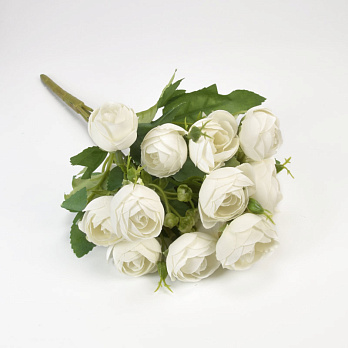 Букет пионов с гипсофилою, 32 см, Молочный (DIF-057587) Букет пионов с гипсофилою, 32 см, Молочный (DIF-057587)