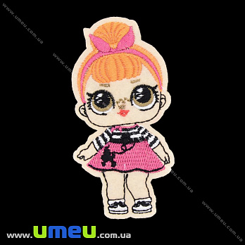 Термоаплікація Лялька LOL, 10х5 см (APL-033377)