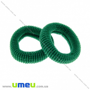 Резинка для волос, 37 мм, Зеленая, 1 шт (OSN-024866)
