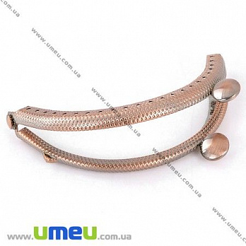 Фермуар металевий, Мідь, 8,5х5,5 см (BAG-007338)