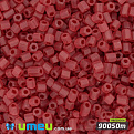 Бисер чешский Рубка 10/0, №90050m, Красный прозрачный матовый, 5 г (BIS-024281)
