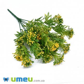 Гілка з ягідками, 32 см, Жовта (DIF-045764)